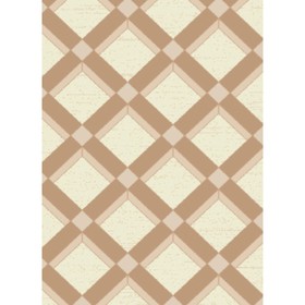 Ковёр-циновка прямоугольный 8295, размер 50х80 см, цвет beige/cream