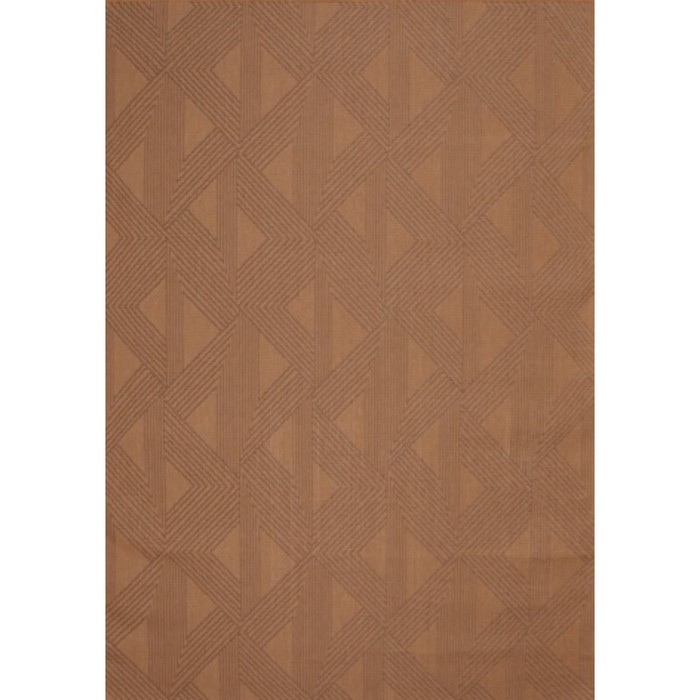 Ковёр-циновка прямоугольный 9193, размер 50х80 см, цвет gold/brown - Фото 1