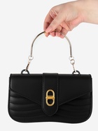 Ручка для сумки «Полукруг», металлическая, с карабинами, 12×9 см, цвет золотой - Фото 5