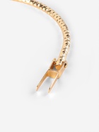 Ручка для сумки «Рифлёная рамка», металлическая, на прокол, 13×9 см, цвет золотой - Фото 4