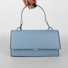 Ручка для сумки «Полукруг», металлическая, с карабинами, 12 × 9 см, цвет серебряный - фото 8827469