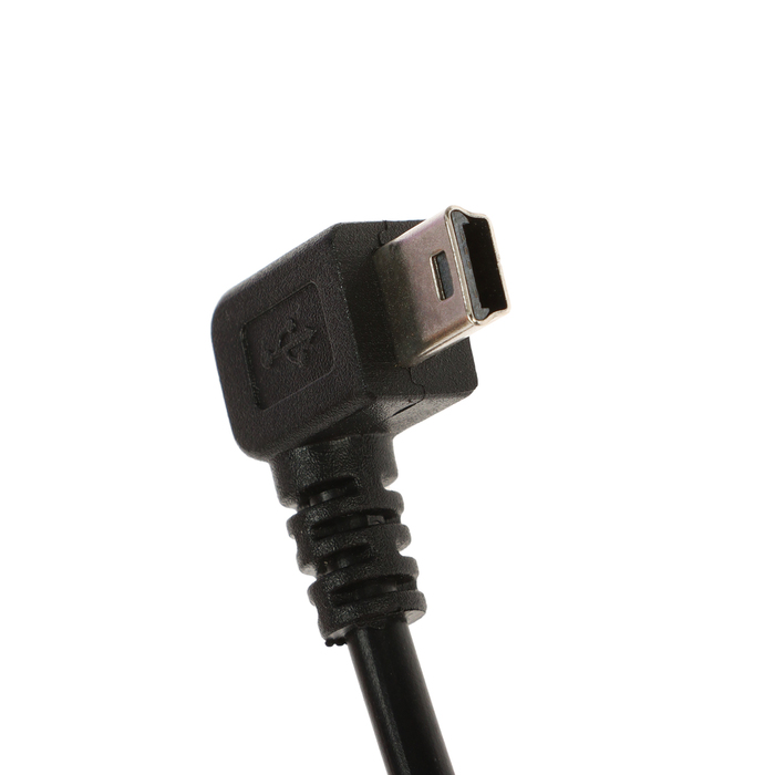 Зарядное устройство правый Mini USB, c 2USB 3.4 А, 5 В, провод 3,5 м