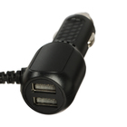 Зарядное устройство прямой Mini USB, c 2USB 3.4 А, 5 В, провод 3,5 м - Фото 3