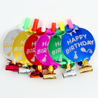 Карнавальный язычок «С днём рождения», набор 6 шт., цвета МИКС - фото 321033019
