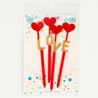 Топпер для торта «Любовь», набор 4 шт. - Фото 4