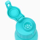 Бутылка для воды, 600 мл, 23×6.6 см, голубая - Фото 3