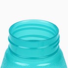 Бутылка для воды, 600 мл, 23×6.6 см, голубая - Фото 4