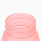 Бутылка для воды, 600 мл, 23×6.6 см, розовая - Фото 4