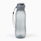 Бутылка для воды, 600 мл, 23 х 6.6 см, серая - фото 3264570