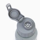 Бутылка для воды, 600 мл, 23×6.6 см, серая - Фото 3