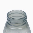 Бутылка для воды, 600 мл, 23×6.6 см, серая - Фото 4