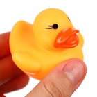 Резиновые игрушки для ванны Крошка Я «Мыльница: Мама уточка и утята», 15 см, с пищалкой, в наборе 4 шт. - Фото 4