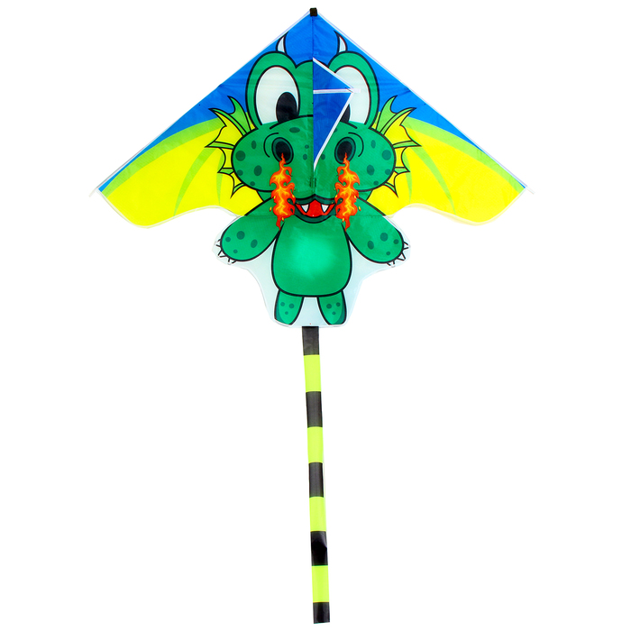 Воздушный змей «Дракоша», цвета МИКС - фото 1906576955