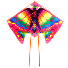 Воздушный змей «Бабочка», цвета МИКС - Фото 2