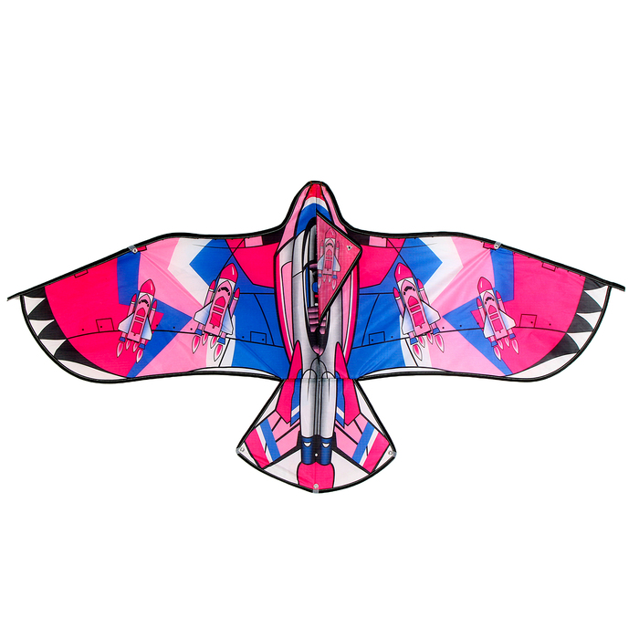 Воздушный змей «Самолёт», цвета МИКС - фото 1906576983