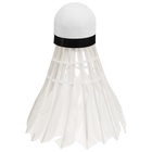 Набор воланов для бадминтона BOSHIKA PRO-100N, 3 шт., перо, 3 г, в тубе, белый 10103376