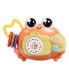 Музыкальная игрушка «Крошка Краб», звук, свет, цвета МИКС - фото 3926006