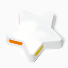 Бомбочка для ванны "Звезда" , белая, радужная, 150 г - Фото 1