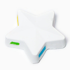 Бомбочка для ванны "Звезда" , белая, радужная, 150 г - Фото 2