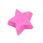 Бомбочка для ванны "Звезда" розовая, 25 г - фото 320997531