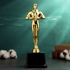 Кубок наградной с фигуркой «Оскар», 9×6×25 см - Фото 2