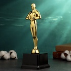 Кубок наградной с фигуркой «Оскар», 9×6×25 см - Фото 3