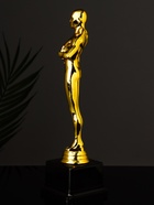 Кубок наградной с фигуркой «Оскар», 9×6×25 см - Фото 10