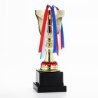 Кубок 185А, наградная фигура, золото, подставка пластик, триколор, 28 × 17 × 10 см - фото 8916104