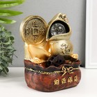 Фонтан настольный от сети "Китайская монета богатства" 11х14х20 см - Фото 2