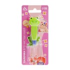 Палочка для чистки ушей LES-02, LED - подсветка, 3 насадки, от батареек, лягушка - Фото 7