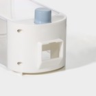 Контейнер - дозатор для хранения сыпучих RICCO, 11,8×9,5×25,5 см, 1,5 л, цвет белый - фото 8851396