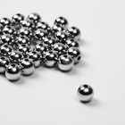 Бусина «Гематит» d=7 мм, (набор 10 г), цвет серебро - Фото 2