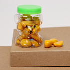 Банка для хранения «Щенок», с крышкой, пластиковая ёмкость, основа для творчества и декора, размер — 6×3.5×4 см, цвета МИКС - Фото 4