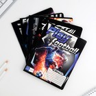 Тетрадь 12 листов в линейку, А5, на скрепке, блок №1 «Футбол» МИКС - Фото 2