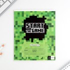 Тетрадь 12 листов в линейку, А5, на скрепке, блок №1 «Пиксель» МИКС - Фото 5