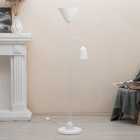 Торшер "Нут" 2х15Вт Е27 МОДЕЛЬ:BR 01052 белый 32х28х140см - фото 23651760