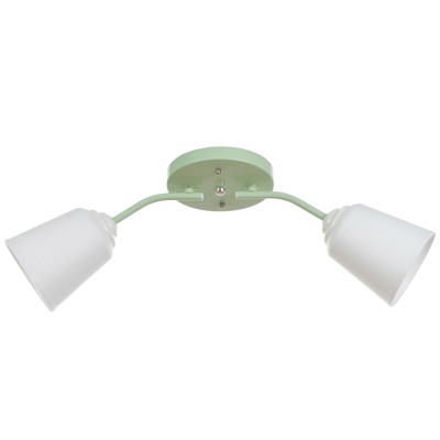 Люстра «Онлайн» 2×15 Вт Е27 МОДЕЛЬ:BR=00282 мятный 50×15×15 см