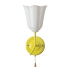 Бра настенное BayerLux «Онлайн», 1×15 Вт, Е27, желтый, 10.5×15×27 см - Фото 4