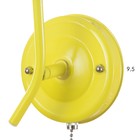 Бра настенное BayerLux «Онлайн», 1×15 Вт, Е27, желтый, 10.5×15×27 см - Фото 5