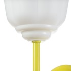 Бра настенное BayerLux «Онлайн», 1×15 Вт, Е27, желтый, 10.5×15×27 см - Фото 7