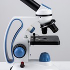 Микроскоп лабораторный кратность 40,100,400, подсветка - фото 9073459