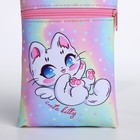 Набор для девочки "Волшебный котёнок": сумка, ручка, блокнот - Фото 6