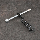 Штопор сборный, 6.5 см, металл - Фото 2