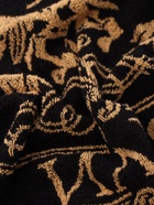 Полотенце махровое Этель «Илья», 50×90 см, 100% хлопок, 420 г/м², чёрное - Фото 2