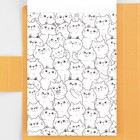 Подарочный набор, в открытке: отрывной блок с заданиями и карандаши «Для тех, у кого лапки» - фото 23617679