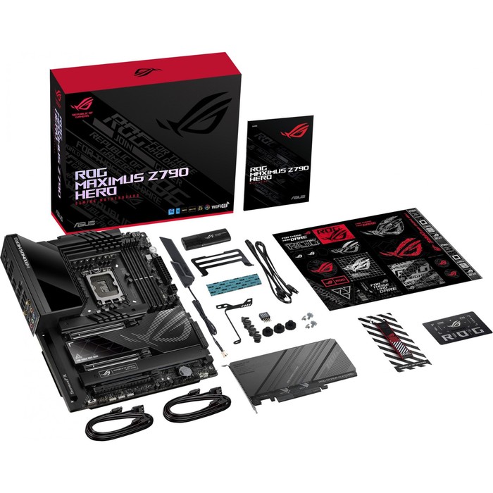 Материнская плата Asus ROG MAXIMUS Z790 HERO Soc-1700 Intel Z790 4xDDR5 ATX AC`97 8ch(7.1)   1029344 - фото 51541247