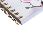 Набор блокнотов А7, 40 листов в клетку на гребне "Милашки", обложка мелованный картон, блок офсет, 8 штук - фото 24429663