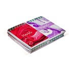 Набор блокнотов А7, 40 листов в клетку на гребне "Мрамор", обложка мелованный картон, блок офсет, 8 штук - фото 24483358