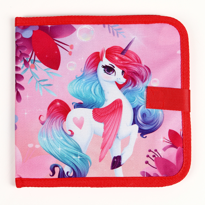 Многоразовая раскраска книга для девочек «Сказочный единорог», 8 страниц 9586680