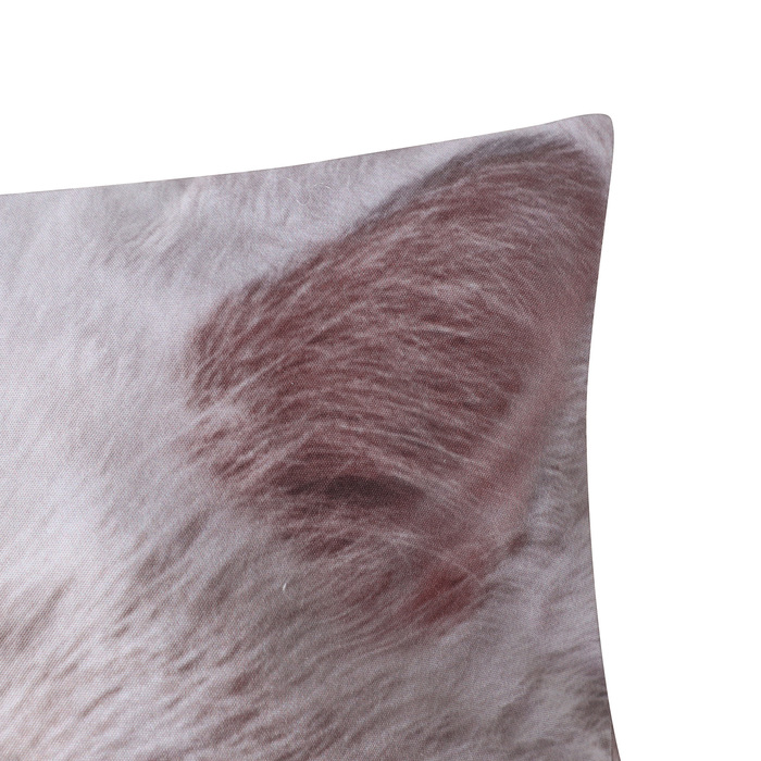 Подушка декоративная "Серый котик"